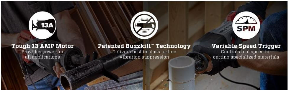 SKILSAW SPT44A 00 13 Amp Reciprocating Saw Why You Must Buy The Best Corded Reciprocating Saw The Top 3 SKILSAW SPT44A-00 13 Amp Reciprocating Saw