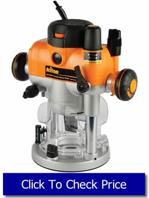 Triton TRA001 3 1 4 HP Dual Mode Precision Plunge Router Best Plunge Router For Woodworking - Top 5 Wood Shop Winners Triton TRA001 3-1-4 HP Dual Mode Precision Plunge Router