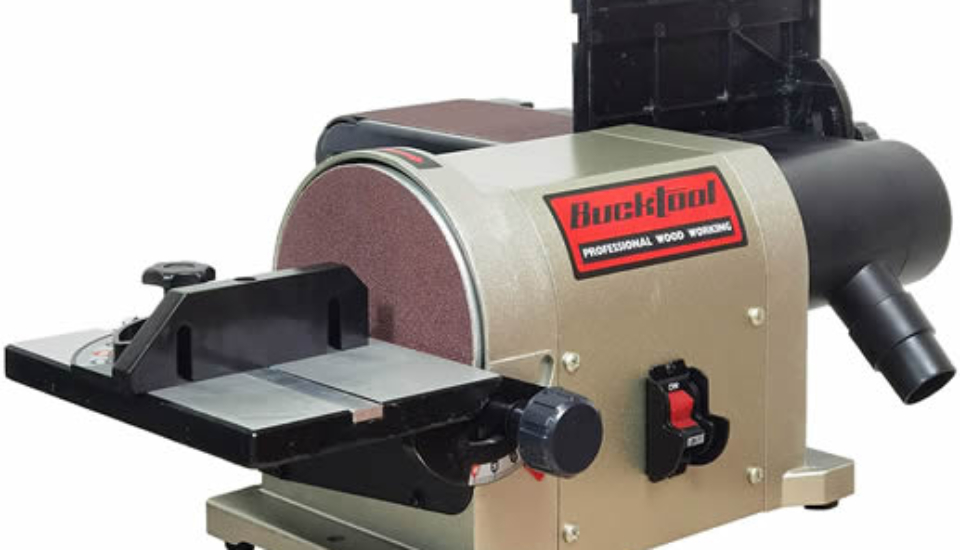 BUCKTOOL BD4801 belt and disk sander The Best Edge Sander For Woodworking - 9 Top Models reviewed BUCKTOOL BD4801 belt and disk sander