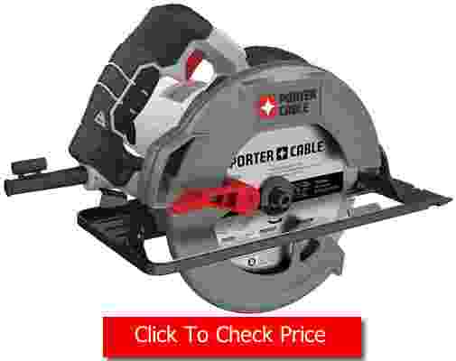 PORTER-CABLE 7-1-4-Inch Circular Saw, Heavy Duty Steel Shoe, 15-Amp (PCE300)