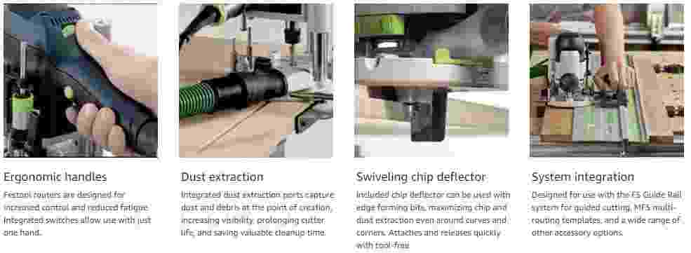 festool OF 1400 EQ Best Plunge Router For Woodworking - Top 5 Wood Shop Winners festool OF 1400 EQ