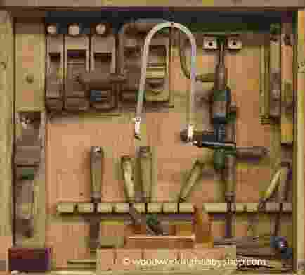 coping saw in cabinet