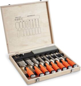 VonHaus 10 pc Premium Chisel Set for Woodworking Small Woodworking Shop Setup Guide 10 Point Check List woodworking chisels