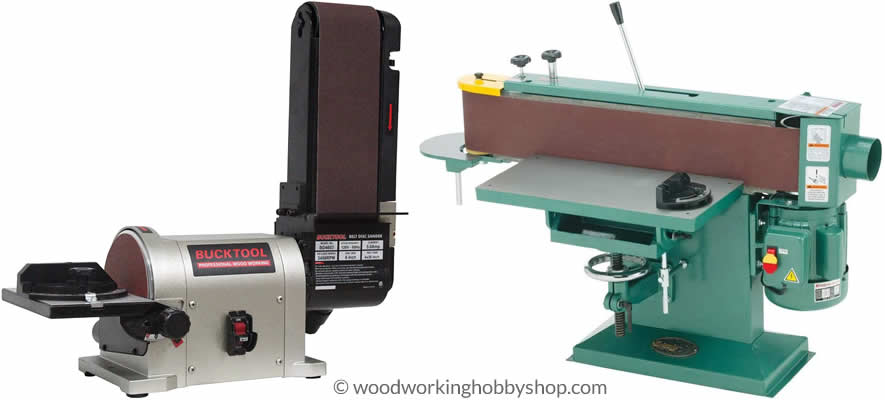 belt disk sander combo