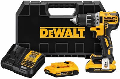 DEWALT DCD791D2 20V MAX Brushless 1/2-Inch Cordless Drill - Driver Kit
