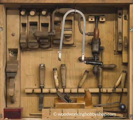 coping saw in cabinet
