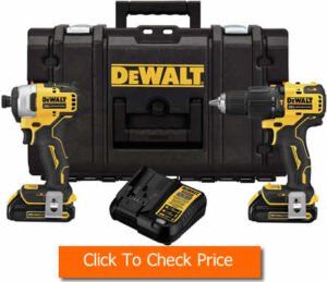 DeWalt ATOMIC DCKTS279C2 20V MAX BRUSHLESS HAMMER DRILL-DRIVER AND IMPACT DRIVER COMBO KIT