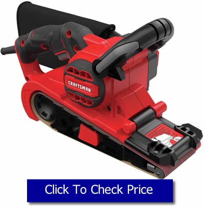 CRAFTSMAN CMEW213 Belt Sander Best Budget Belt Sander Top 5 Reviewed Don't Break The Bank CRAFTSMAN CMEW213 Belt Sander