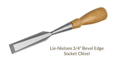 lie nielsen bevel edge socket chisel 3 4 Who Makes The Best Wood Chisels The Chips Fly Top 3 Shootout lie-nielsen-bevel-edge-socket-chisel-3-4