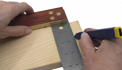 Swanson Tool 8” Try Square with Hardwood Handle