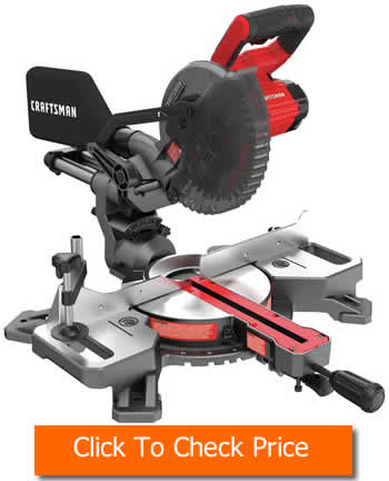 CRAFTSMAN CMCS714M1 V20 7 1-4 Inch Sliding Miter Saw Kit