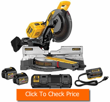 DEWALT DHS790AT2 FLEXVOLT 120V MAX Double Bevel Compound 12-Inch Sliding Miter Saw