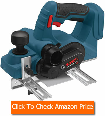 BOSCH PLH181B 18 Volt Lithium Ion Cordless Planer Bare Tool Buy The Best Heavy Duty Cordless Planer - Top 6 Head To Head BOSCH PLH181B 18-Volt Lithium-Ion Cordless Planer - Bare-Tool