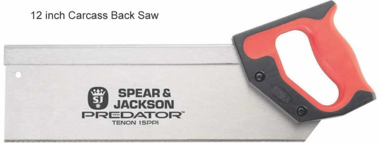 12 inch carcass back tenon saw