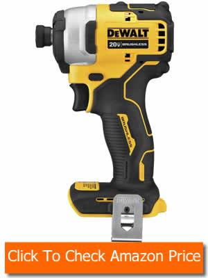 DeWalt ATOMIC DCF850B 20V MAX 1-4 inch BRUSHLESS CORDLESS 3-SPEED IMPACT DRIVER