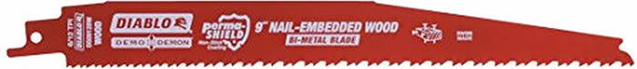 Freud DS0912BW5 Demo Demon Diablo Reciprocating Saw Blade 9-Inch x 6-12T - 5 Pack