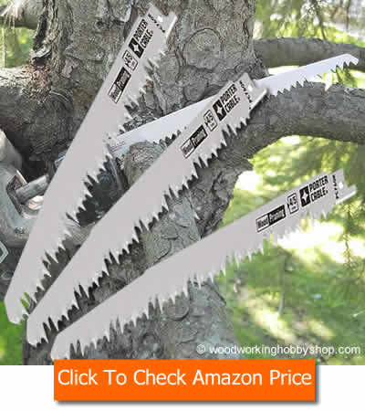 PORTER-CABLEC760R 9 Inch Pruning Reciprocating Saw Blades 3 Pack