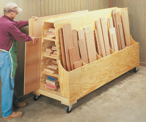 How to Build a Free-Standing Lumber Rack