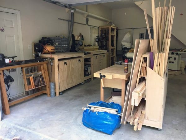 Small Garage Woodshop
