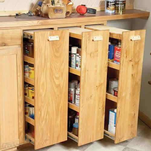 roll out workshop storage